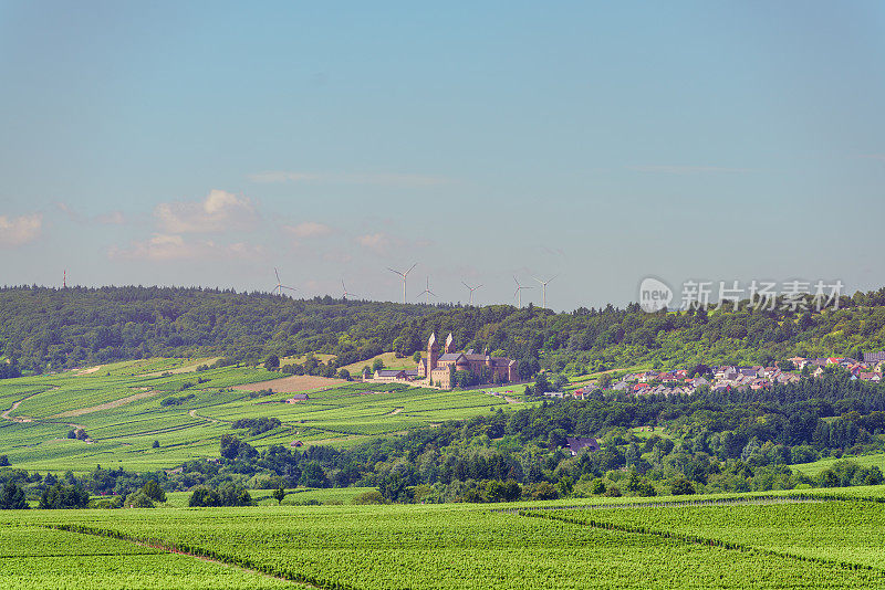 修道院山Sankt Hildegard / Rheingau-Valley